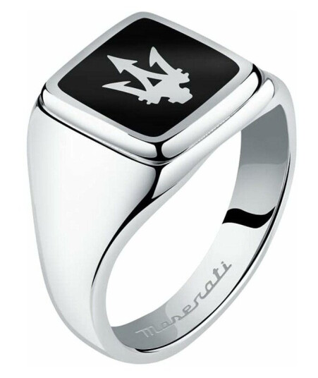 Maserati Ring Rustfritt Stål JM222AVD070-1-65 - Herre - Stainless Steel Maserati Ring Rustfritt Stål JM222AVD070-1-65 - Herre - Stainless Steel