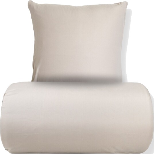 In Style Sengetøy 140x200 cm   Microfiber   Ensfarget beige