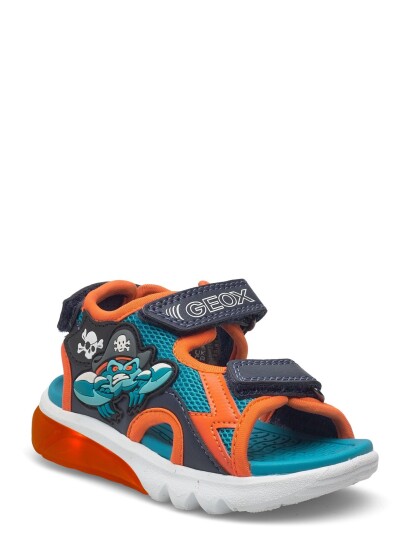 GEOX J Sandal Ciberdron B Blue 28