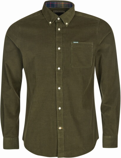 Barbour Men's Ramsey Tailored Shirt Forest XXL