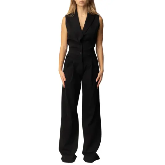Manila Grace Dame Jumpsuits & Playsuits Svart M