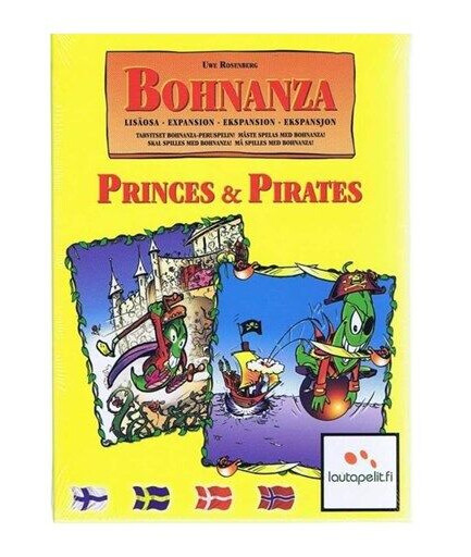 Lautapelit Bohnanza Princes & Pirates Expansion Nordic