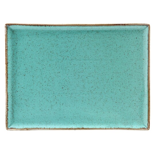 Vega Serveringsfat Sidina rektangulært 27x21x2 cm Turkis Rektangulær 6 Stykk / Forpakning