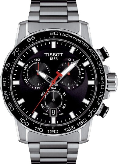 Tissot Supersport Chronograph T1256171105100 - Herre - 46 mm - Analog - Kvarts urverk - Safirglass Tissot Supersport Chronograph T1256171105100 - Herre - 46 mm - Analog - Kvarts urverk - Safirglass