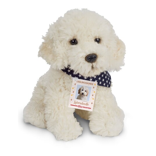 Teddy Hermann Sitting Labradoodle 28 cm TH919391