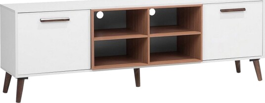 Alloa TV-benk 40x180 cm - Hvit
