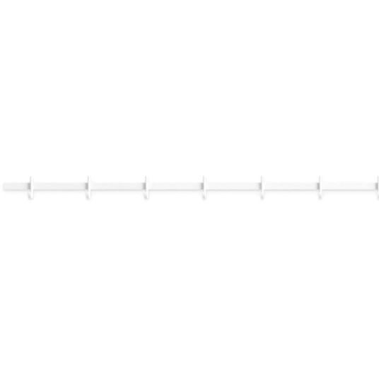 String Relief Knaggrekke 123 cm Hvit