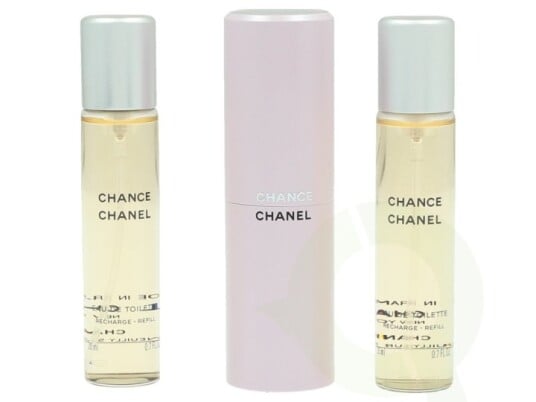 Chanel Chance 60 ml Eau de Toilette Spray med 2x refilparfyme