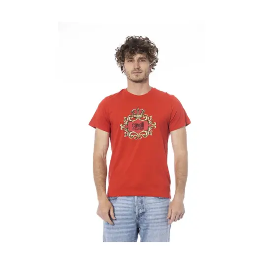 Cavalli Class Herre Topper Rød M,