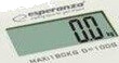 Esperanza AEROBIC - bathroom scales - white