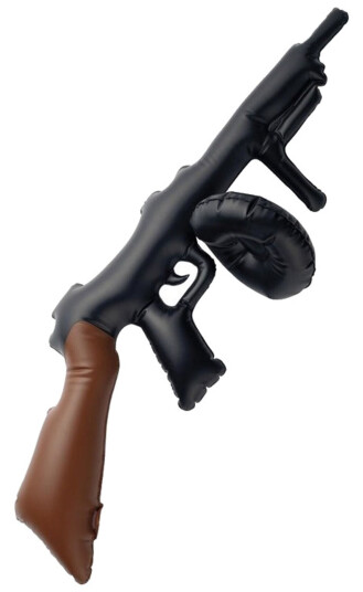 Smiffys Oppblåsbart Tommy Gun