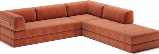 CozyPad Sovesofa med lang sjeselong B 6003101