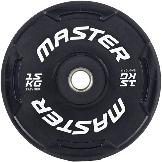 Master Fitness Easy Grip Black Viktskivor bumper