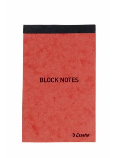 Esselte Notesblok m/Oransje omslag 130x80mm 45553