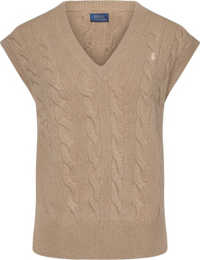 Polo Ralph Lauren 2/15 Wool Cash Rws Sls Plo COLLECTION CAMEL XL