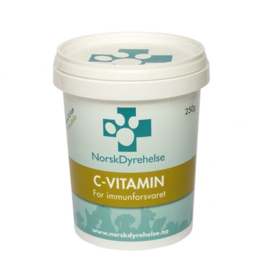 Norsk Dyrehelse C-Vitamin 250 G Norsk Dyrehelse C-Vitamin 250 G