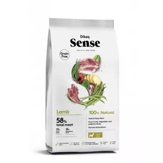 Dibaq Sense Tørrfôr til Små Hunder med Lam 6 kg Dibaq Sense Tørrfôr til Små Hunder med Lam 6 kg