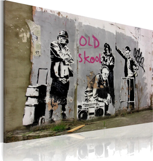 Bilde Old School Banksy 60x40 Artgeist sp. z o. o.