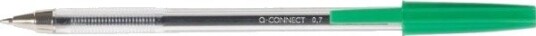 Q-Connect Kulepenn Med Utskiftbart Innstikk 0,7 Mm (Linje), Grønn Q-Connect Kulepenn Med Utskiftbart Innstikk 0,7 Mm (Linje), Grønn
