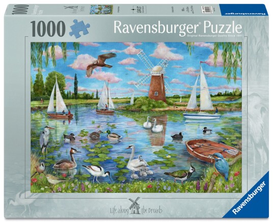 Ravensburger Puslespill 1000 Livet Ved Bredden