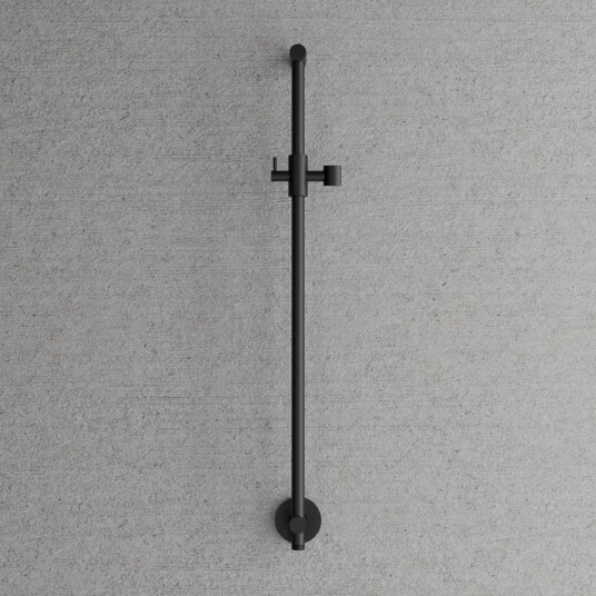 Scandtap Harmonized dusjstang, semi-matt sort Black 700 mm
