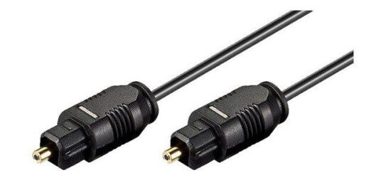 Goobay 1.5m Toslink Optisk Kabel Svart Goobay 1.5m Toslink Optisk Kabel Svart