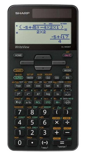 Sharp EL‑W506 WriteView Vitenskapelig kalkulator