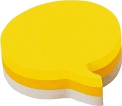 3M Post-it Klistrelapper 70x70 kubeblokk ""snakkeboble"" 3M Post-it Klistrelapper 70x70 kubeblokk ""snakkeboble""