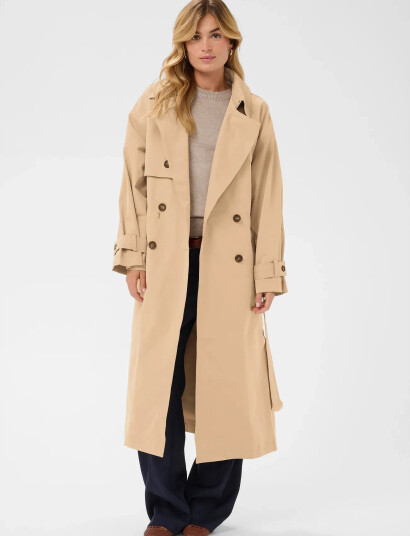 Saint Tropez Otiliasz Coat Beige XL Saint Tropez Otiliasz Coat Beige XL