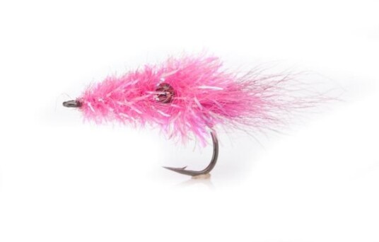 Flies Chenille Rejen Pink Str. 4 Pink