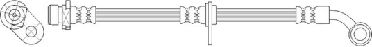 K&K FT0300 Bremseslange