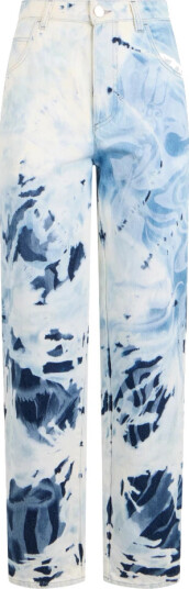 Alberta Ferretti Dame Jeans Flerfarget S,