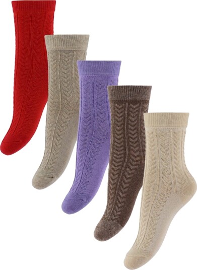 Minymo Red Strømper 5-pakning 19-22