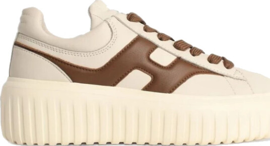 Hogan Dame Sko Beige 37 1/2 EU,