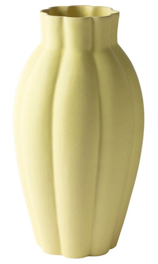 PotteryJo Birgit vase 35 cm Pale Yellow PotteryJo Birgit vase 35 cm Pale Yellow