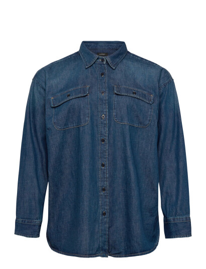 Lauren Women Denim Shirt - Blue - 46-48