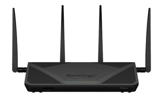 Synology RT2600ac Trådløs Router med Dual Band og MU-MIMO Sort Synology RT2600ac Trådløs Router med Dual Band og MU-MIMO Sort