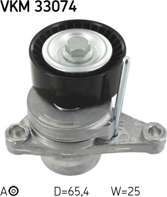 Strammehjul, kilerem SKF VKM 33074
