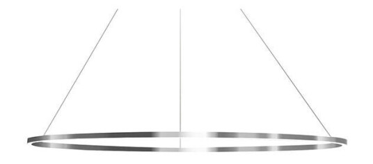 Nemo Ellisse Major Taklampe Lys Polert Aluminium/ Hvit Downlight 3000K Nemo Ellisse Major Taklampe Lys Polert Aluminium/ Hvit Downlight 3000K