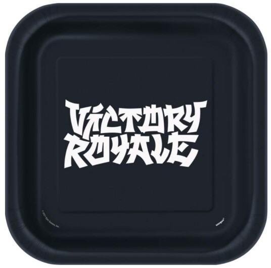Papptallerken Fortnite Victory Royale 23cm Pk/8 