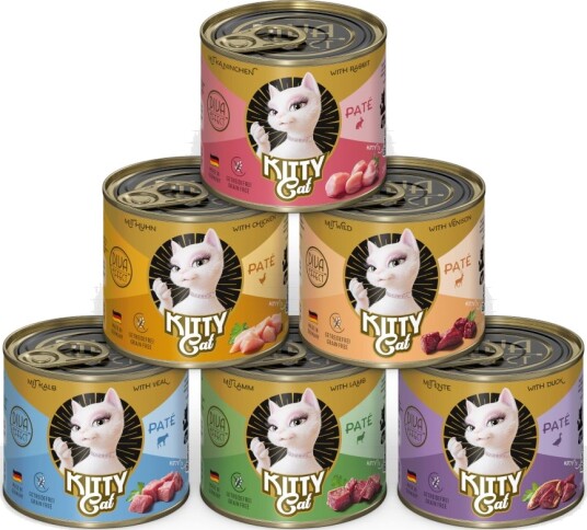 Kitty Cat Våtfôr Adult Pate Balndet Pakke I 6 Varianter 24 X 200 G