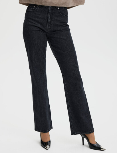 Gestuz Luciegz Hw Straight Jeans - Grey - 28 x 32