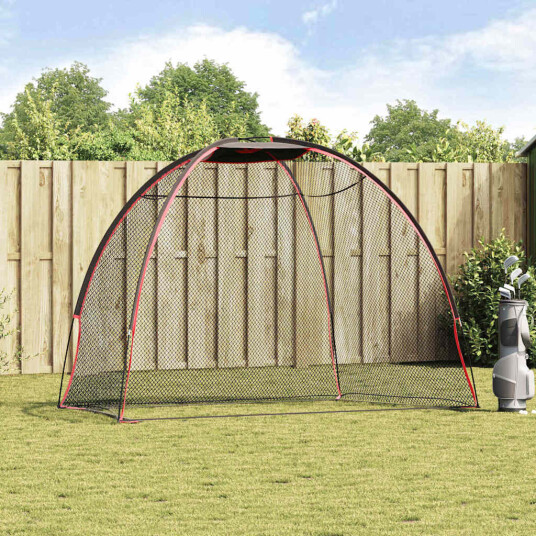 vidaXL Golf Trening Hjelpemidler Svart 314 x 150 x 206 cm Polyester