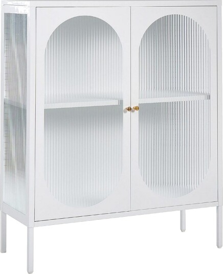 Vitrine Sarre Hvit, gull - Hvit, gull