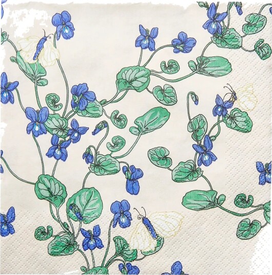 Havi Havi Nuppu Napkin Tuoksuorvokki   Cream   24X24CM