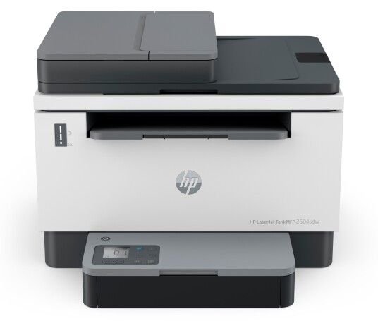 HP LaserJet Tank MFP 2604sdw Multifunksjonsskriver med Duplex og ADF - Laser - Svart HP LaserJet Tank MFP 2604sdw Multifunksjonsskriver med Duplex og ADF - Laser - Svart