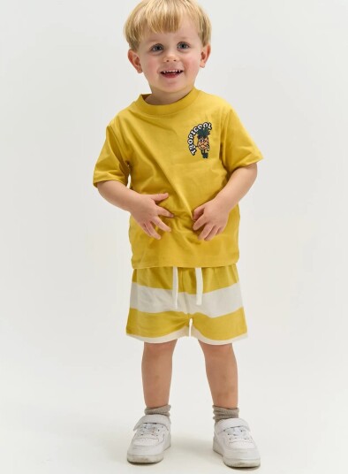The New Tnsttrevor Jersey Shorts   Yellow   80