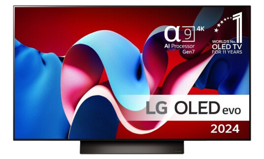 LG OLED evo C4 48" 4K Smart TV med AI og HDR OLED48C44LA