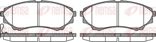 Bremseklosser sett REMSA 1151.00