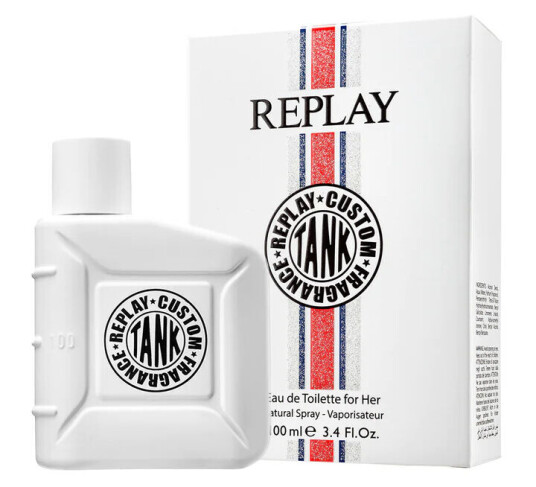 Replay #tank Custom For Her Eau De Toilette 100ml Replay #tank Custom For Her Eau De Toilette 100ml